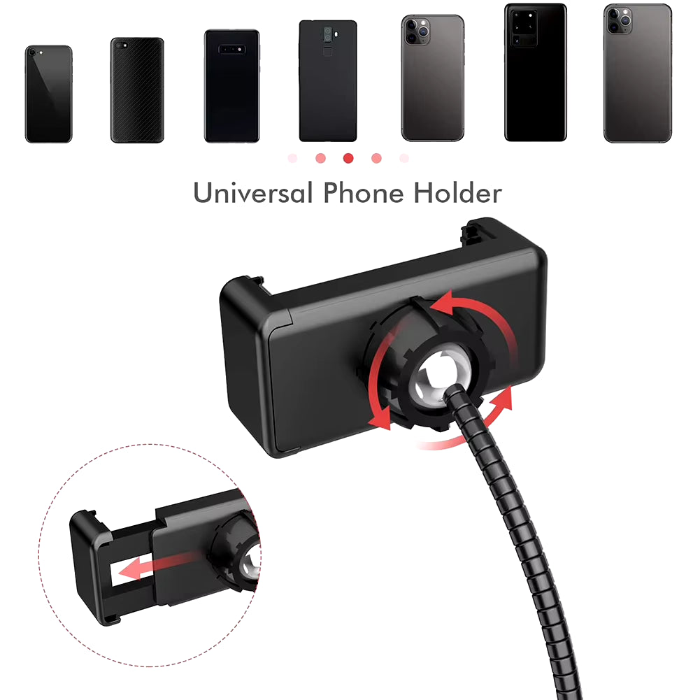 10 Inch LED Selfie Ring Light Dimmable Photography Fill Lamp with Mini Tripod for Phone Tiktok Live Video Photo Studio Ringlight